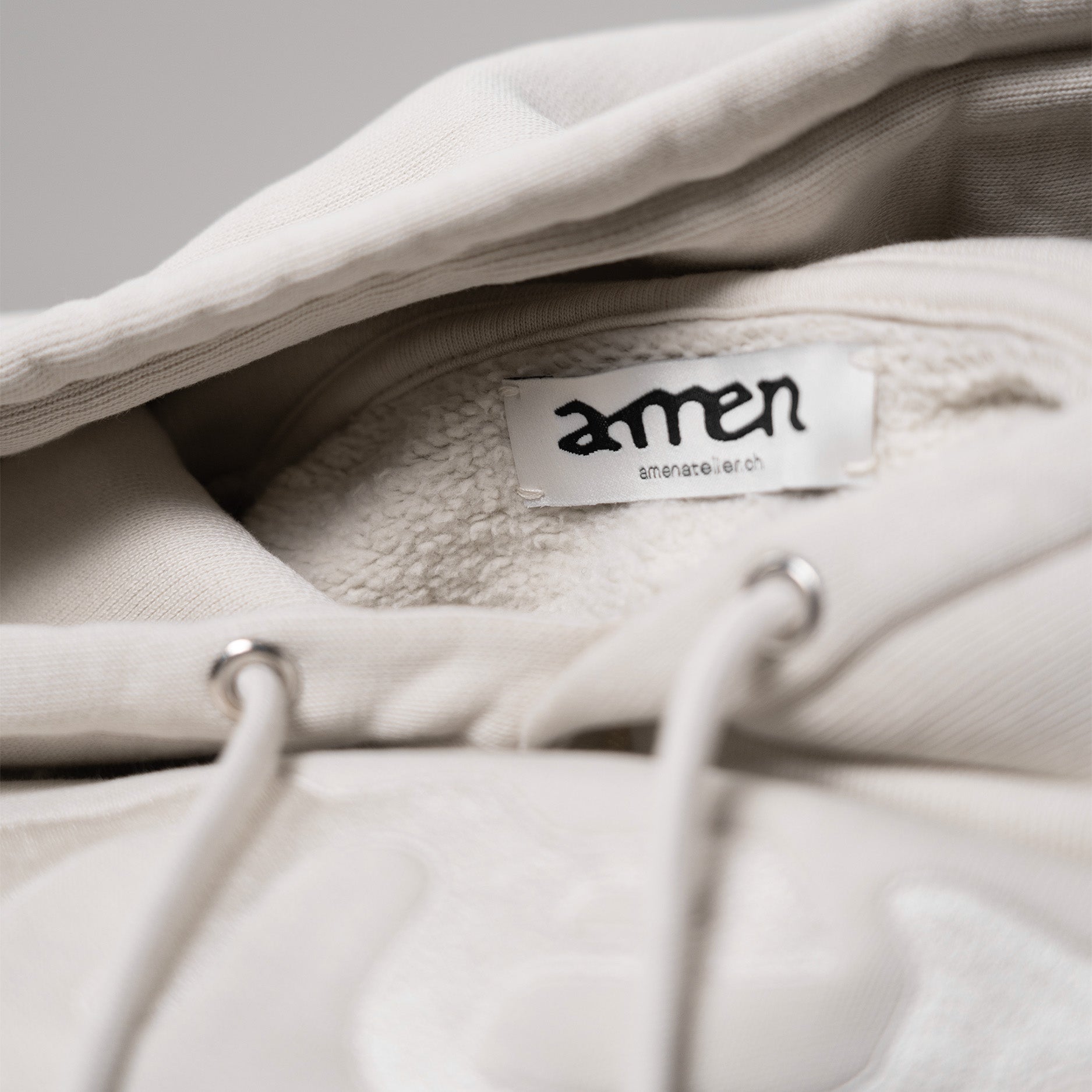 Organic hoodie "Oat"