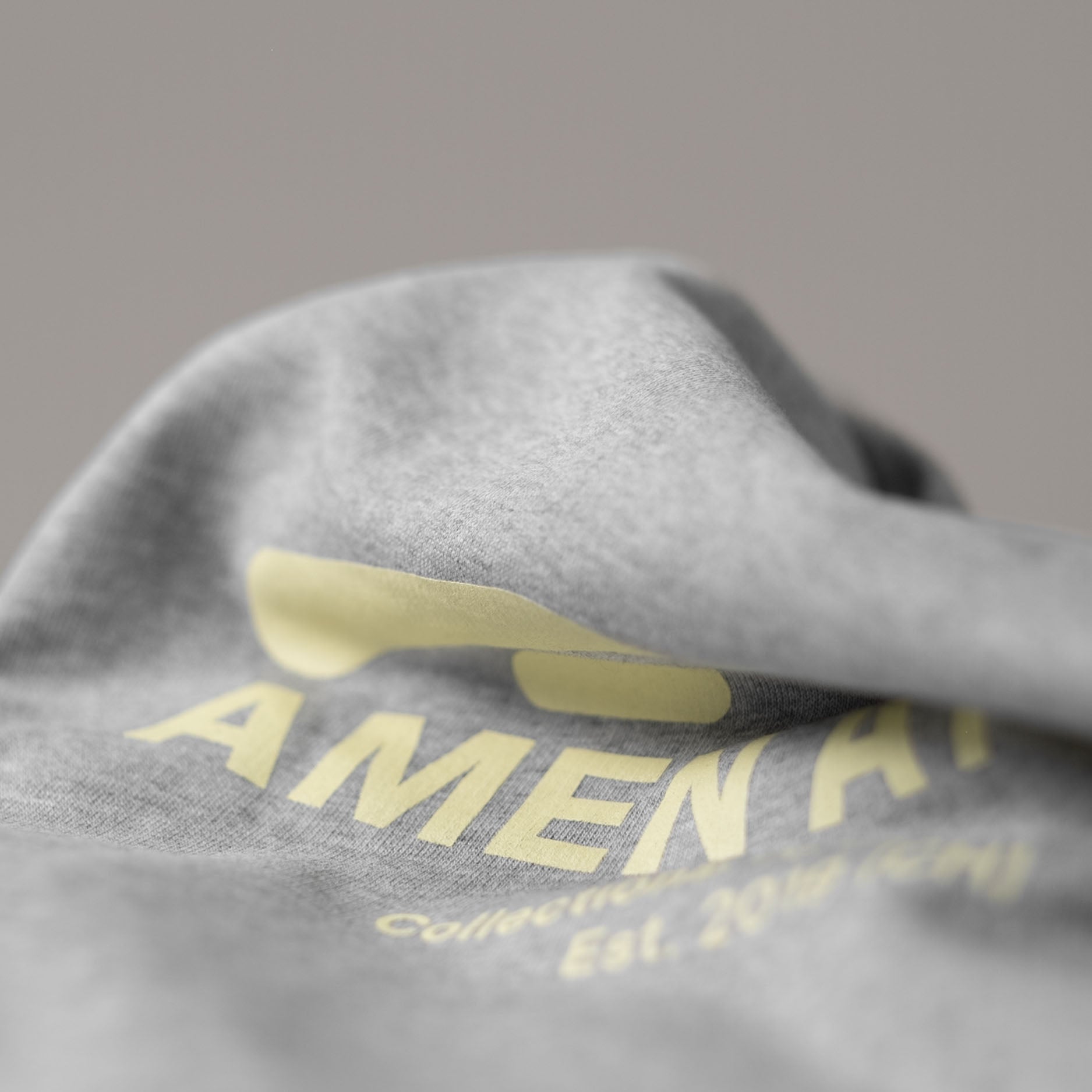 Organic Crewneck "Gray"