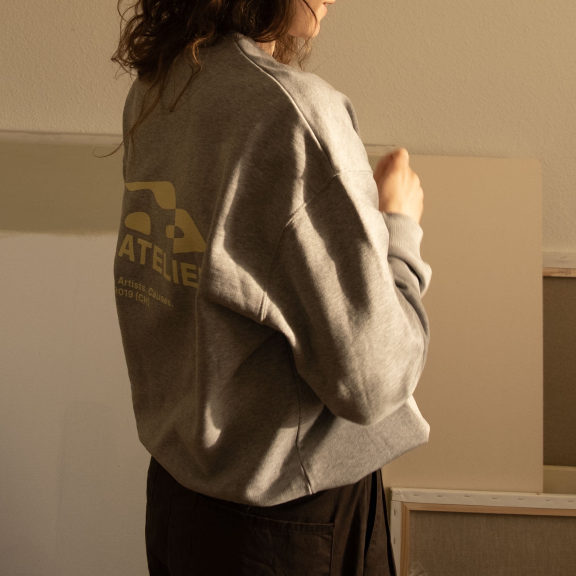 Organic Crewneck "Gray"