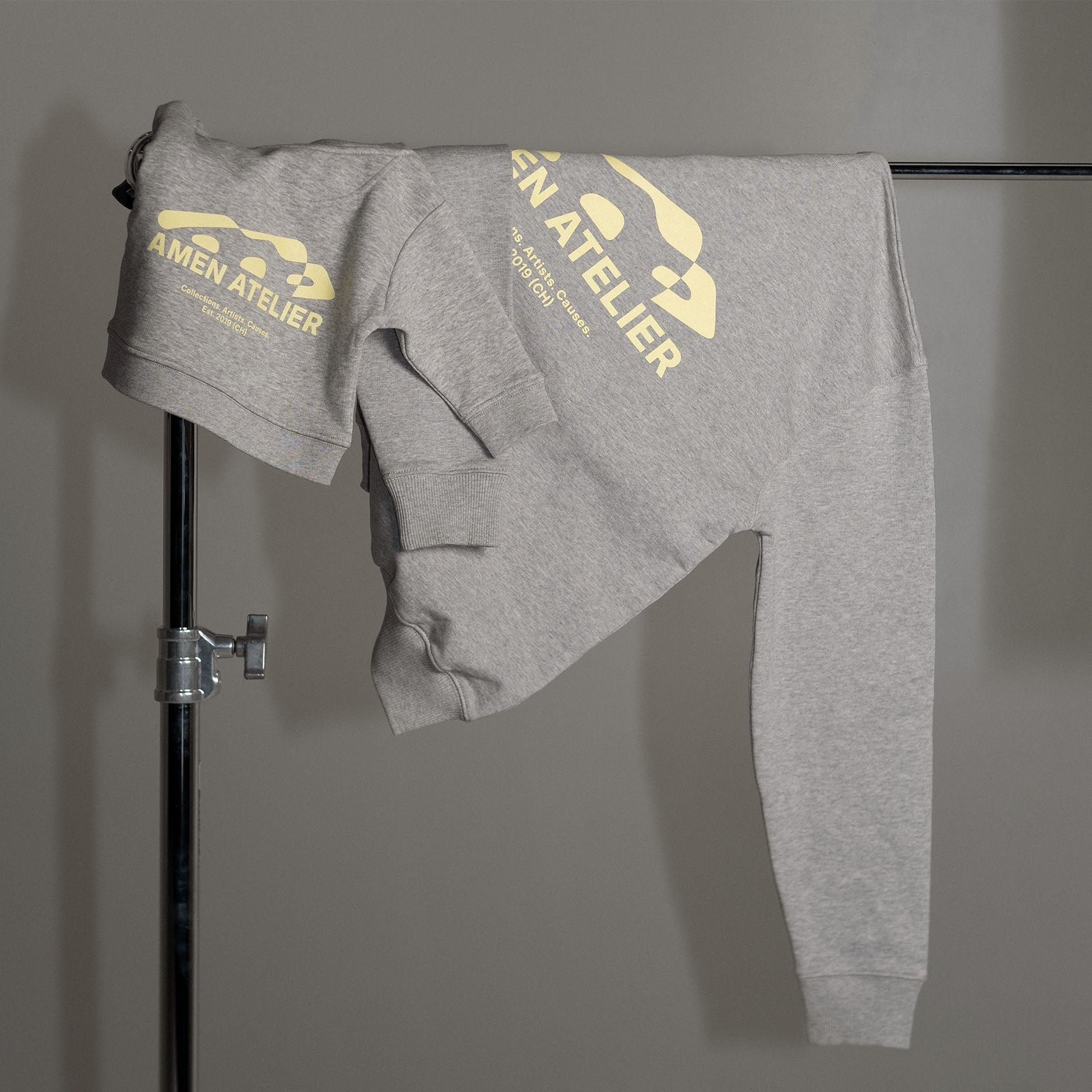 Organic Crewneck "Gray"