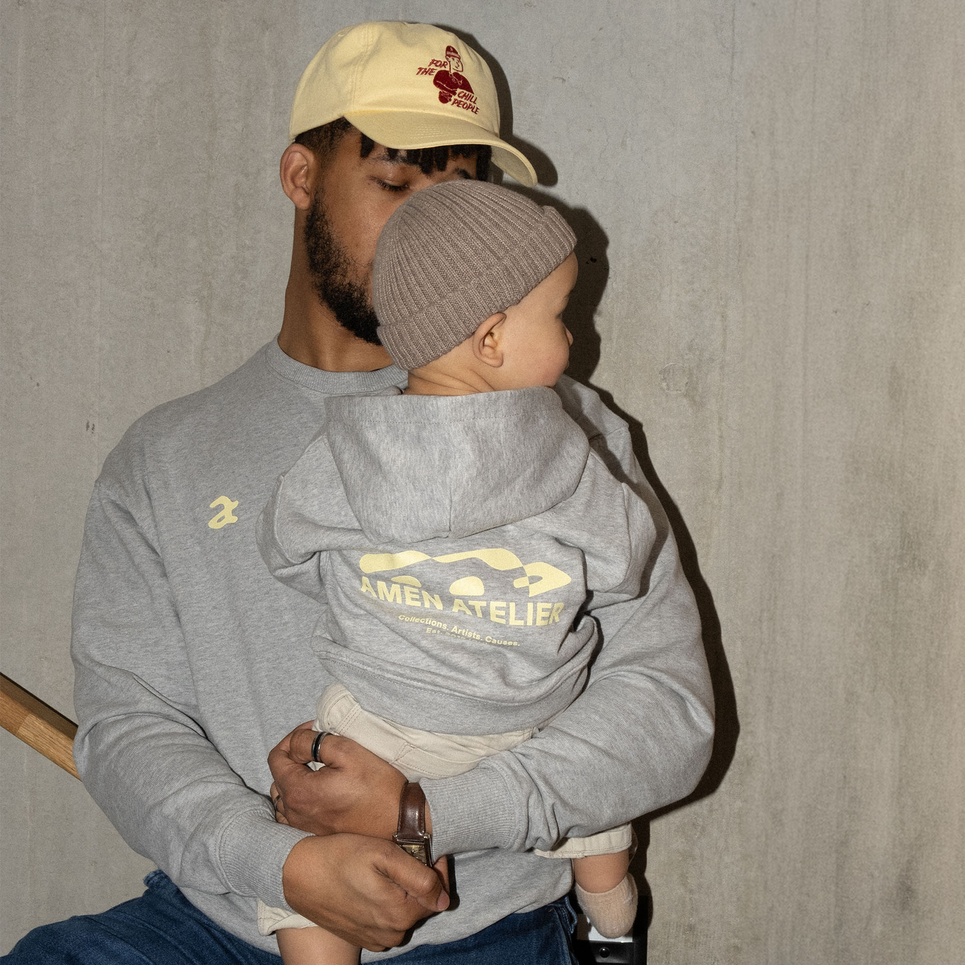 Organic Crewneck "Gray"