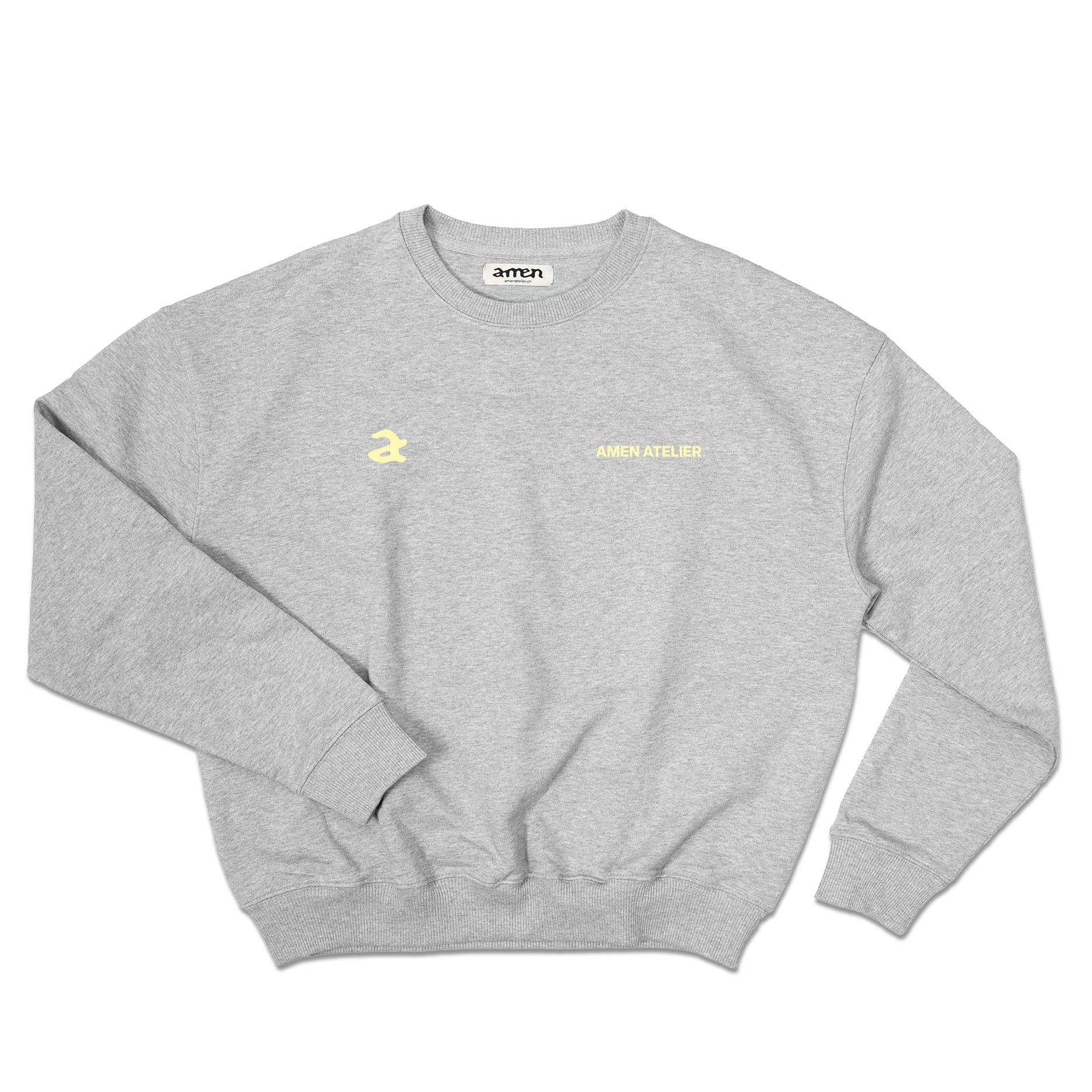 Organic Crewneck "Gray"