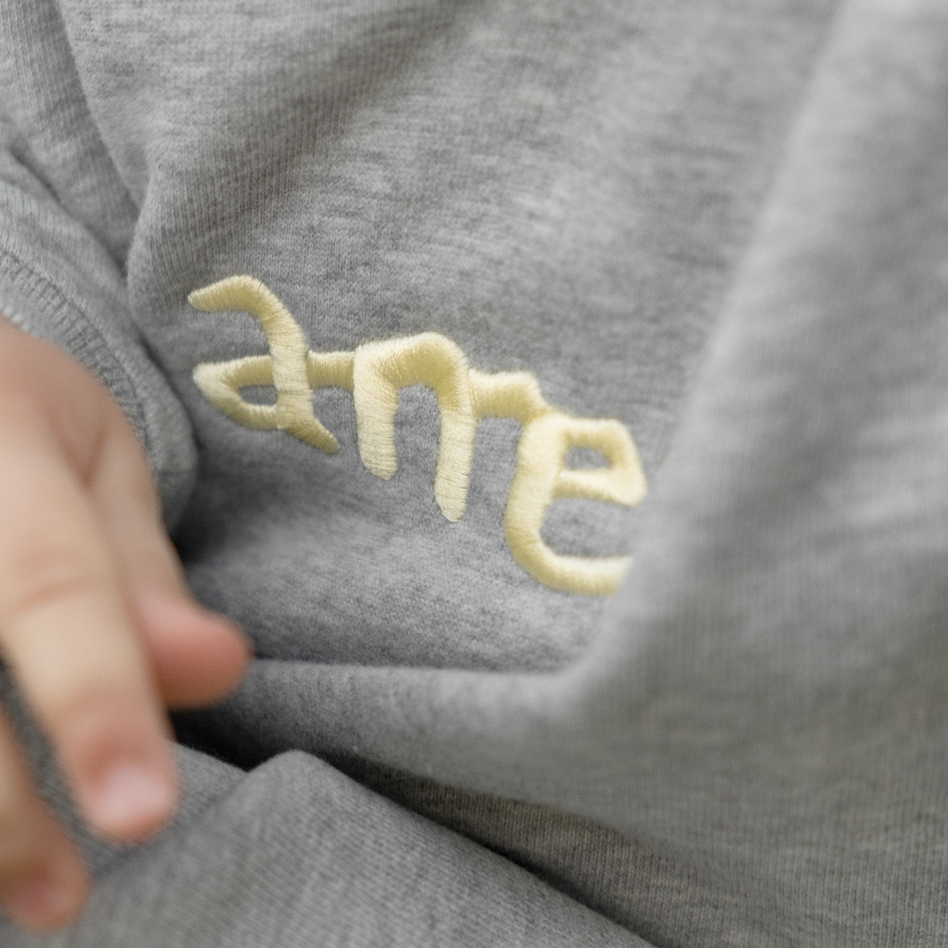 Organic Baby Hoodie "Gray"